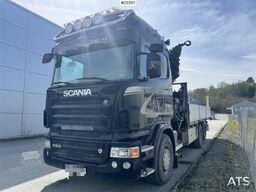Scania R500 Crane Truck w/ 32 t/m HIAB Crane – only 285,0