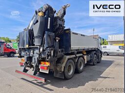 IVECO TRAKKER mit EFFER Kran 470/5S !!!Motor neu!!!
