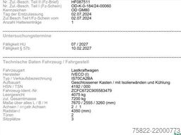 MERCEDES-BENZ Daily 70c18 /Frigo Cool Thermo King/load 3,1ton