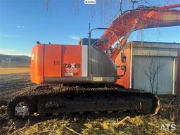 Hitachi ZX225USRLC-3 crawler excavator with rototilt and 2
