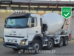 Volvo FMX 410 8X4 9m3 Schwing Stetter mixer Steel sus...