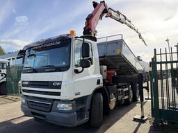 DAF CF 75.310 6X2 + CRANE PALFINGER PK 23002 + FLY-...