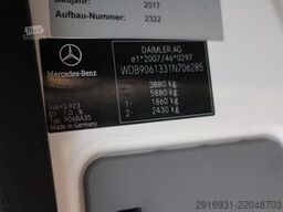 MERCEDES-BENZ Sprinter II 316 CDI/RTW/Klima/Kamera/FN: 37-01
