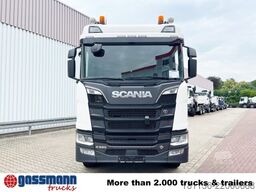 Scania R 580 6x4, V8-Motor, Kipphydraulik, Retarder, 66t