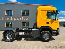 SCANIA 450 XT 4x4 Euro 6 SZM Kipphydraulik Blatt / Luft