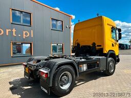 SCANIA 450 XT 4x4 Euro 6 SZM Kipphydraulik Blatt / Luft