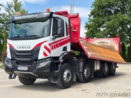 IVECO MS34Y 8X4 EURO6   WYWROTKA TRÓJSTRONNA