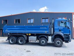 MAN TGS 35.480 8x8 EURO6 WYWROTKA TRÓJSTRONNA Z BOR...
