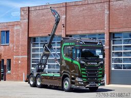 Scania 590S V8 NGS 6x4 - HIAB Multilift 24T - Like new...