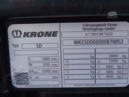 KRONE FIRANKA STANDARD / OPONY 100 % / DACH PODNOSZONY