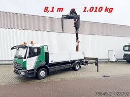 Mercedes-Benz Atego 1223 L 4x2 Atego 1223 L 4x2 mit Heckkran Atlas 88.3-A2L, Funk