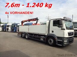 MAN TGM 26.340 6x2-4 LL TGM 26.340 6x2-4 LL,Lenk-Liftachse, Heckkran, Palfinger PK 11.001, faltbar,
