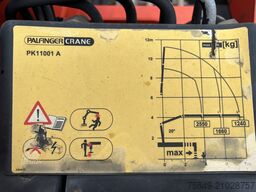 MAN TGM 26.340 6X2-4 LL TGM 26.340 6X2-4 LL, Lenk-/Liftachse, Heckkran Palfinger PK 11001, faltbar