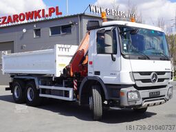 Mercedes-Benz Actros 2641 6×4 E5 / Crane / Dumper