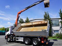 Mercedes-Benz Arocs 2636 / 6x4 / HDS Fassi / 3-Way Tip