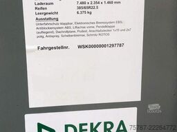 SCHMITZ CARGOBULL ca. 26 cbm Hlabrund Hinterkipper, Lift
