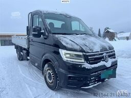 Volkswagen Crafter TDI 4x4 Flatbed – 2 Sets of Tyres – Tarpau