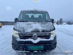 Volkswagen Crafter TDI 4x4 Flatbed – 2 Sets of Tyres – Tarpau