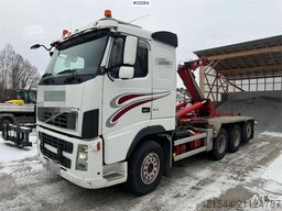 Volvo FH16 tridem hook loader with Joab hook with articu