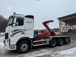 Volvo FH16 tridem hook loader with Joab hook with articu