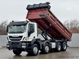 IVECO STRALIS X WAY 480* KIPPER * 8x4 * TOPZUSTAND