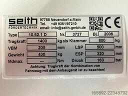 SEITH 10.62.1D Breite 1300 mm