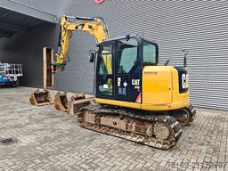 Caterpillar 308 ECR Tilt 4 Buckets German Machine!