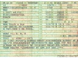 MAN TGM 15.290 4X2 BL / Ldbw / Mitsubishi TU85SA