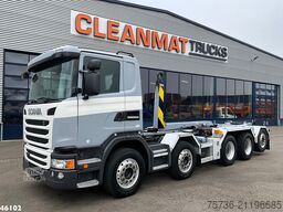 Scania G 490 10x4 Euro 6 Retarder Hiab 26 Ton haakarms...