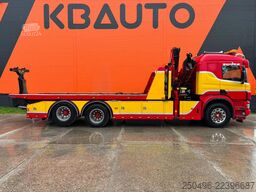 Scania P 114 6x2 SWS PF100 /  2x 5 ton+10 ton Sepson w...