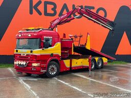 Scania P 114 6x2 SWS PF100 /  2x 5 ton+10 ton Sepson w...