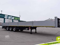 KÖGEL Baustofftrailer 80cm Bordwände Rungen SAF MIETE