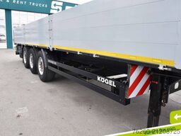 KÖGEL Baustofftrailer 80cm Bordwände Rungen SAF MIETE