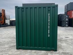 20 Fuß Seecontainer / Neucontainer / Moosgrün RAL 6005/ Materiallager