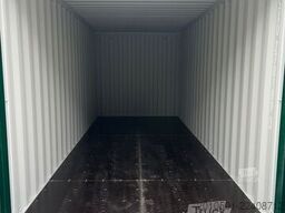 20 Fuß Seecontainer / Neucontainer / Moosgrün RAL 6005/ Materiallager
