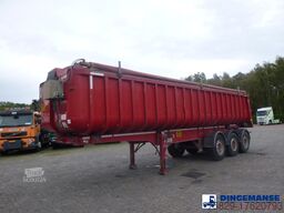 Fruehauf Tipper trailer alu 34.6 m3 + tarpaulin