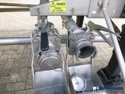 Magyar Chemical tank inox L4BH 37.5 m3 / 4 comp ADR 26...