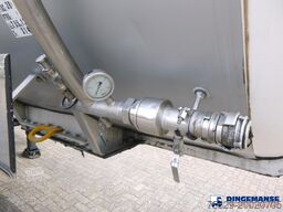 Magyar Chemical tank inox L4BH 37.5 m3 / 4 comp ADR 26...