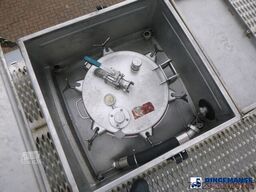 Magyar Chemical tank inox L4BH 37.5 m3 / 4 comp ADR 26...