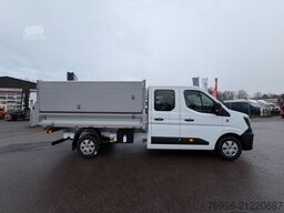 RENAULT MASTER DOPPELKABINER KIPPER MIT LAUBFANG
