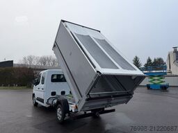 RENAULT MASTER DOPPELKABINER KIPPER MIT LAUBFANG