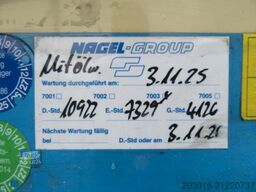 SCHMITZ CARGOBULL Scheibe Achslift Doppelstock 7cm Wand HU & SP