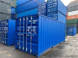 20 Fuß Container, Lagercontainer NATO Grün / Oliv Grün