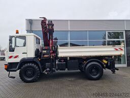MAN 13.180 AK 4x4 Allrad/Single/Kran Hiab Tüv neu