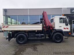 MAN 13.180 AK 4x4 Allrad/Single/Kran Hiab Tüv neu