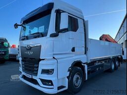 MAN TGS 26.480 6x2-4 LL Baustoff-Pritsche FASSI / P...