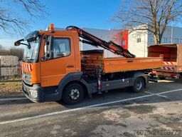 MERCEDES-BENZ Atego 818 K Atlas Kran Funk 2 x AHK Standheizung