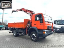 MAN L2000 14.224 LAK 4x4 Pritsche Kran Atlaskran+Fun