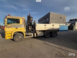 MAN TGA 35.480 6x4 BL crane truck with tipper