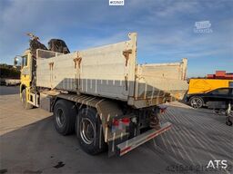 MAN TGA 35.480 6x4 BL crane truck with tipper